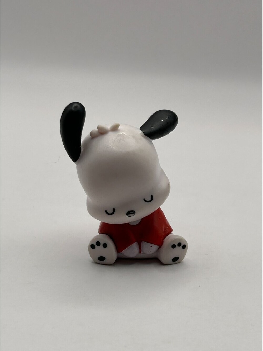 Sanrio Pochacco Takara Tomy Arts Mini Figure Red Outfit Collectible